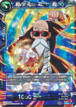 Master Roshi, Masterly Majesty [BT8-032] | Nerdhalla Games