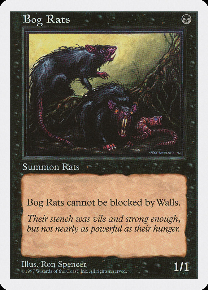 Bog Rats [Fifth Edition] | Nerdhalla Games