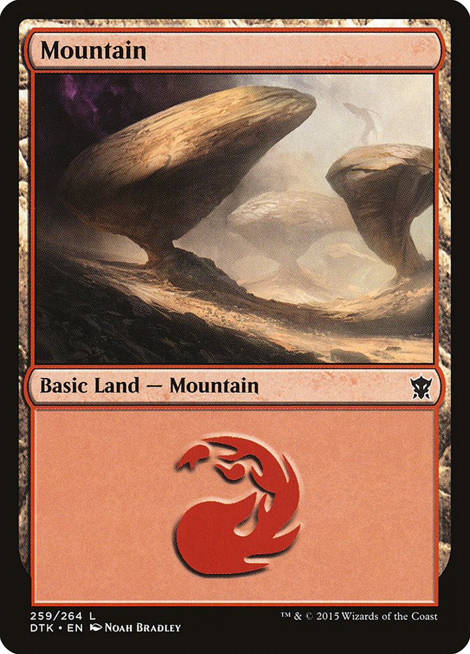 Mountain (259) [Dragons of Tarkir] | Nerdhalla Games