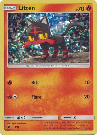 Litten (3/12) [McDonald's Promos: 2017 Collection] | Nerdhalla Games