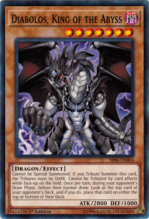 Diabolos, King of the Abyss [SR06-EN004] Common | Nerdhalla Games