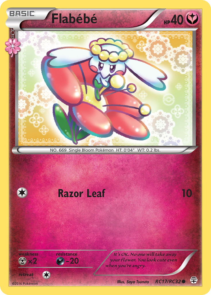 Flabebe (RC17/RC32) [XY: Generations] | Nerdhalla Games