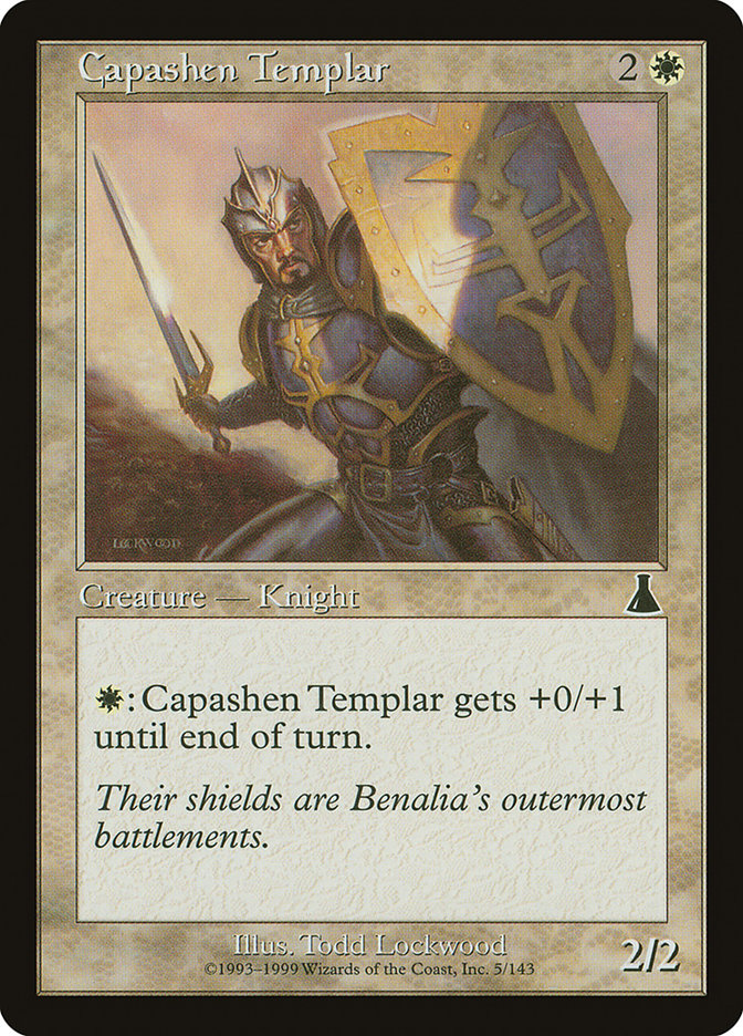 Capashen Templar [Urza's Destiny] | Nerdhalla Games