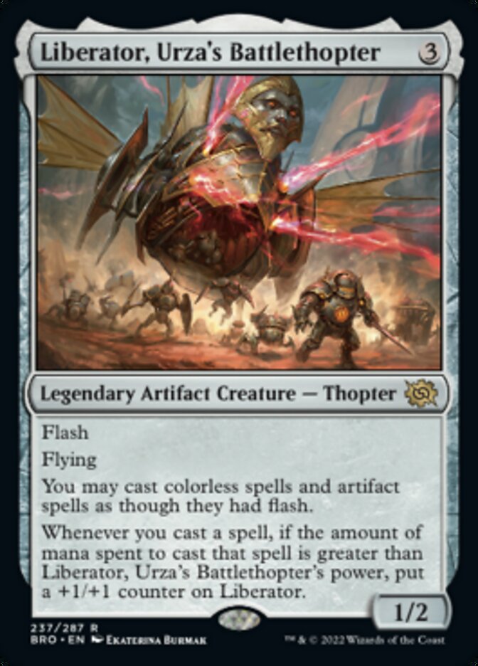 Liberator, Urza's Battlethopter [The Brothers' War] | Nerdhalla Games