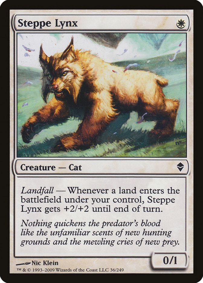 Steppe Lynx [Zendikar] | Nerdhalla Games