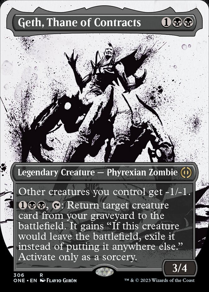 Geth, Thane of Contracts (Borderless Ichor) [Phyrexia: All Will Be One] | Nerdhalla Games