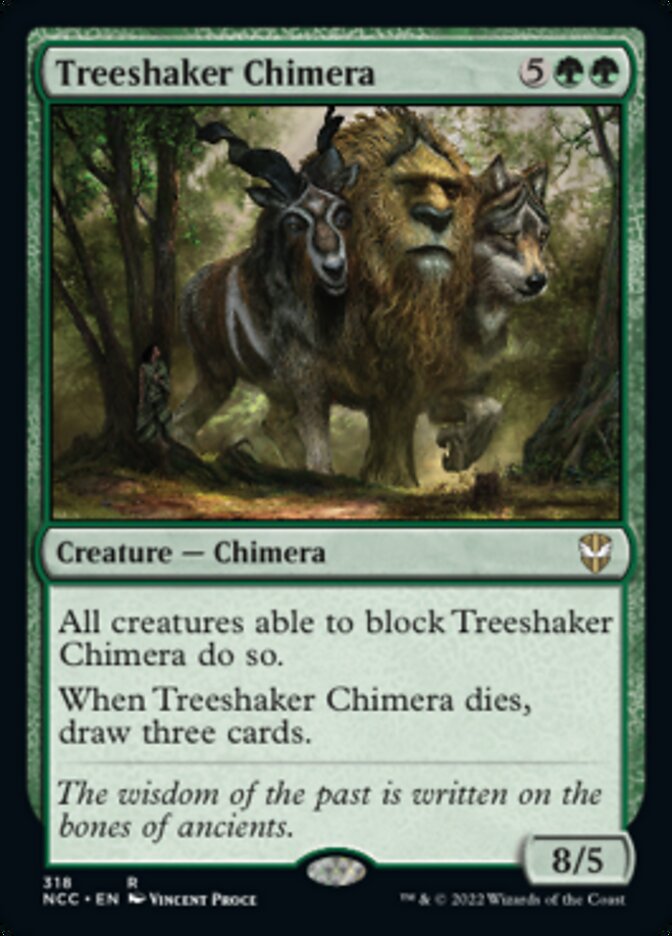 Treeshaker Chimera [Streets of New Capenna Commander] | Nerdhalla Games