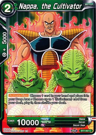 Nappa, the Cultivator [BT7-067] | Nerdhalla Games