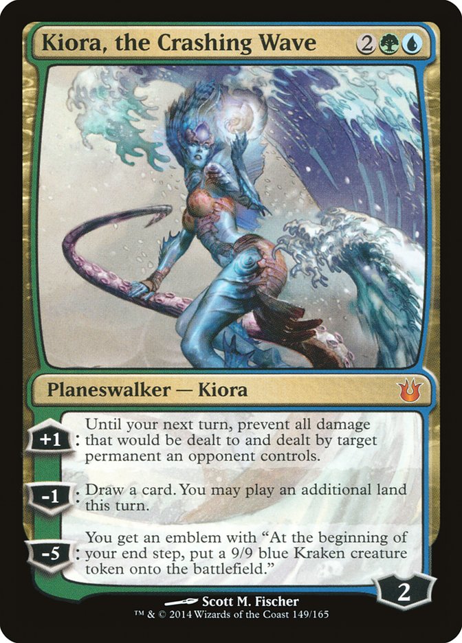 Kiora, the Crashing Wave [Born of the Gods] | Nerdhalla Games