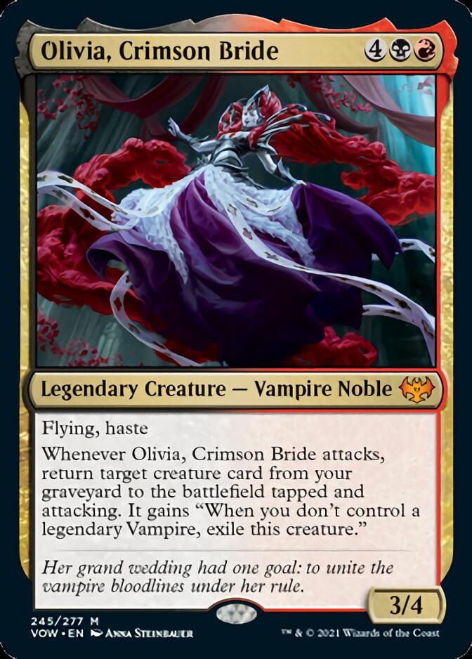 Olivia, Crimson Bride [Innistrad: Crimson Vow] | Nerdhalla Games