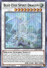 Blue-Eyes Spirit Dragon (Green) [LDS2-EN020] Ultra Rare | Nerdhalla Games