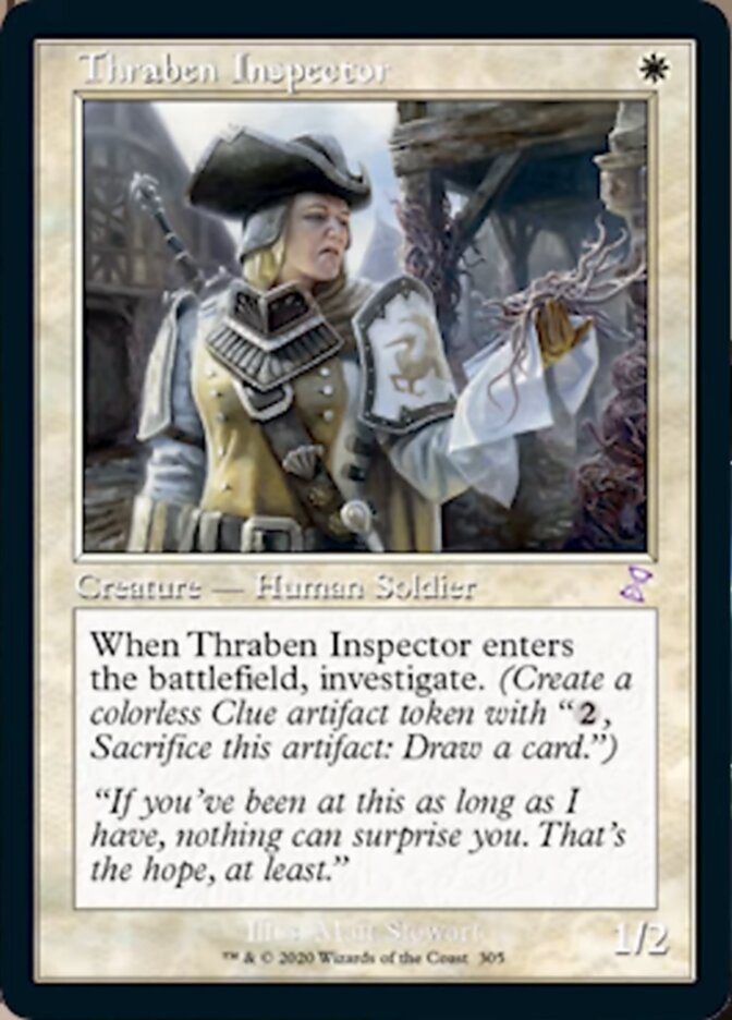 Thraben Inspector (Timeshifted) [Time Spiral Remastered] | Nerdhalla Games