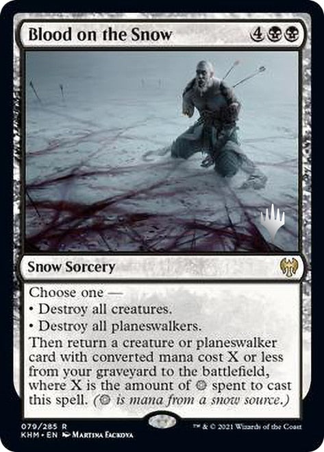 Blood on the Snow [Kaldheim Promo Pack] | Nerdhalla Games