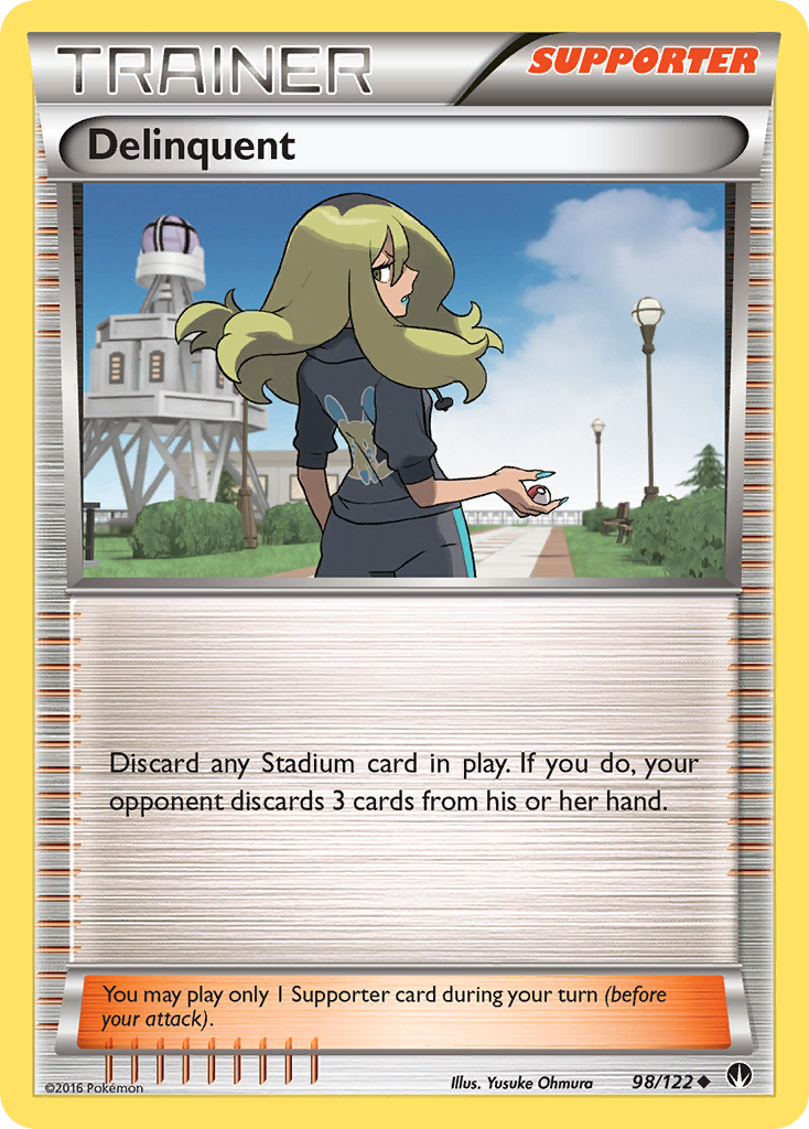 Delinquent (98/122) [XY: BREAKpoint] | Nerdhalla Games