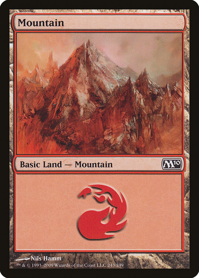 Mountain (243) [Magic 2010] | Nerdhalla Games