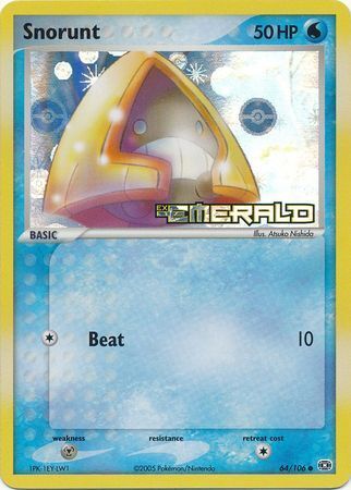 Snorunt (64/106) (Stamped) [EX: Emerald] | Nerdhalla Games