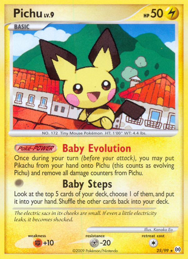 Pichu (25/99) [Platinum: Arceus] | Nerdhalla Games