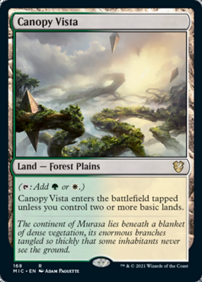 Canopy Vista [Innistrad: Midnight Hunt Commander] | Nerdhalla Games