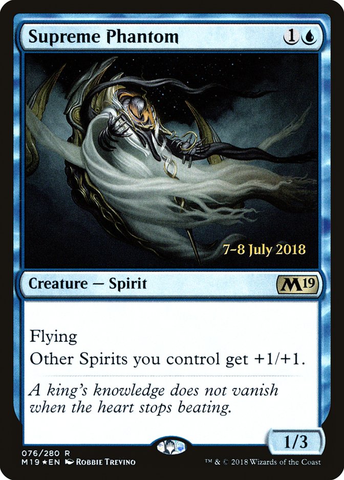 Supreme Phantom  [Core Set 2019 Prerelease Promos] | Nerdhalla Games