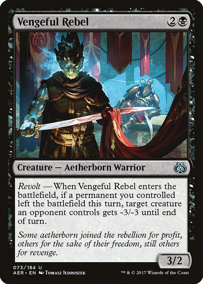 Vengeful Rebel [Aether Revolt] | Nerdhalla Games