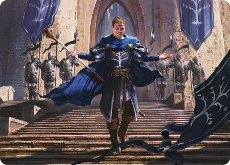 Faramir, Steward of Gondor Art Card [The Lord of the Rings: Tales of Middle-earth Art Series] | Nerdhalla Games