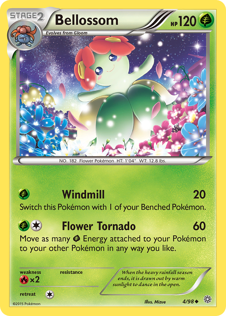 Bellossom (4/98) [XY: Ancient Origins] | Nerdhalla Games