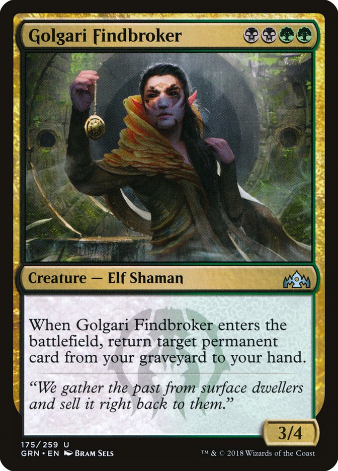 Golgari Findbroker [Guilds of Ravnica] | Nerdhalla Games