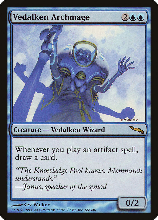 Vedalken Archmage [Mirrodin] | Nerdhalla Games