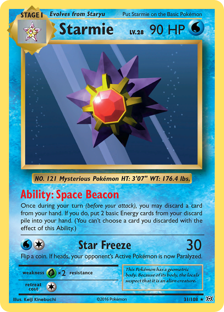 Starmie (31/108) [XY: Evolutions] | Nerdhalla Games