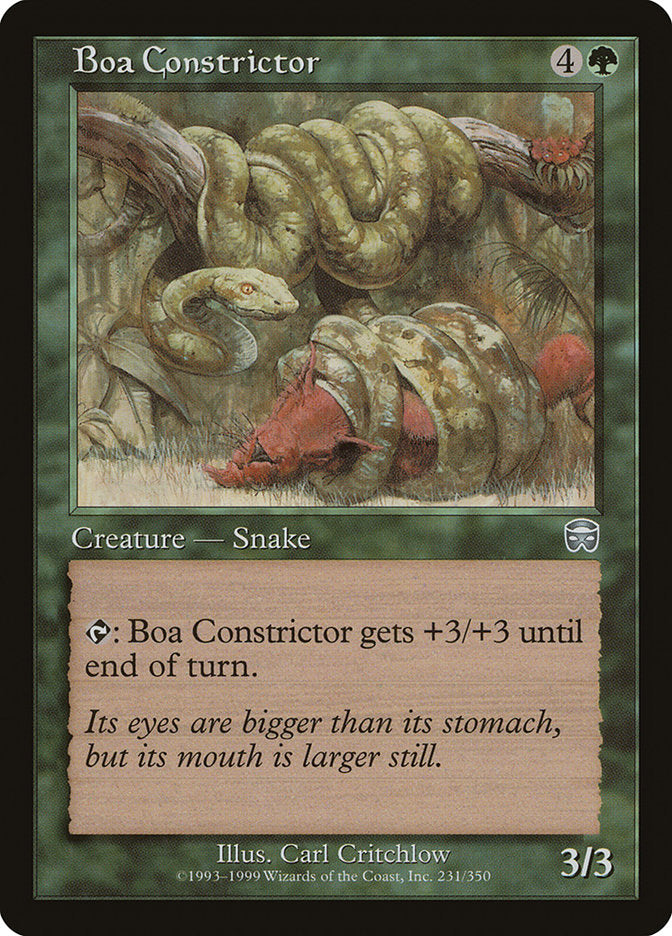 Boa Constrictor [Mercadian Masques] | Nerdhalla Games