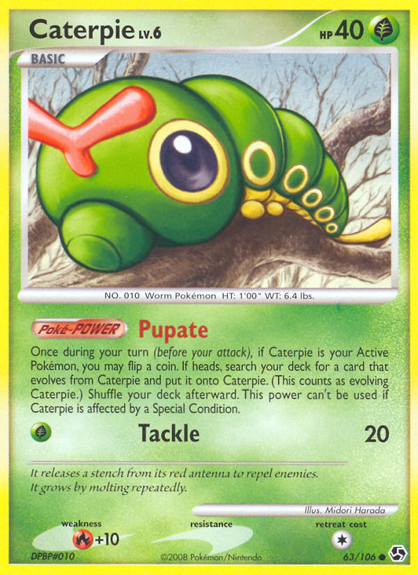 Caterpie (63/106) [Diamond & Pearl: Great Encounters] | Nerdhalla Games