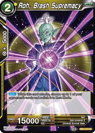 Roh, Brash Supremacy (Reprint) (DB2-122) [Battle Evolution Booster] | Nerdhalla Games