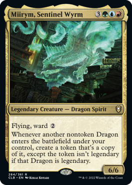 Miirym, Sentinel Wyrm [Commander Legends: Battle for Baldur's Gate] | Nerdhalla Games