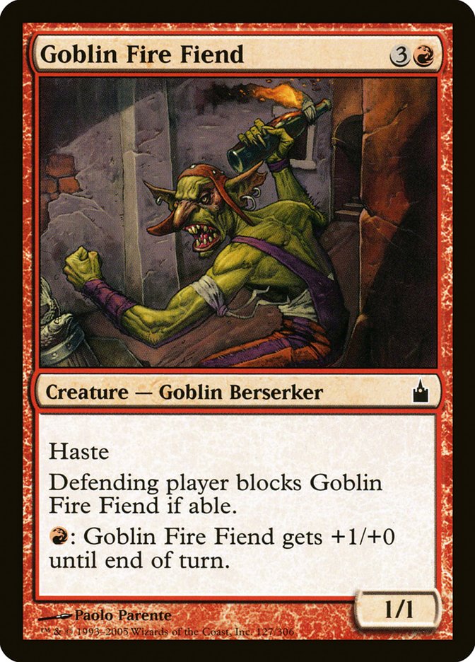 Goblin Fire Fiend [Ravnica: City of Guilds] | Nerdhalla Games