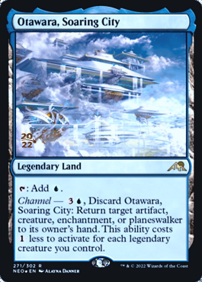 Otawara, Soaring City [Kamigawa: Neon Dynasty Prerelease Promos] | Nerdhalla Games