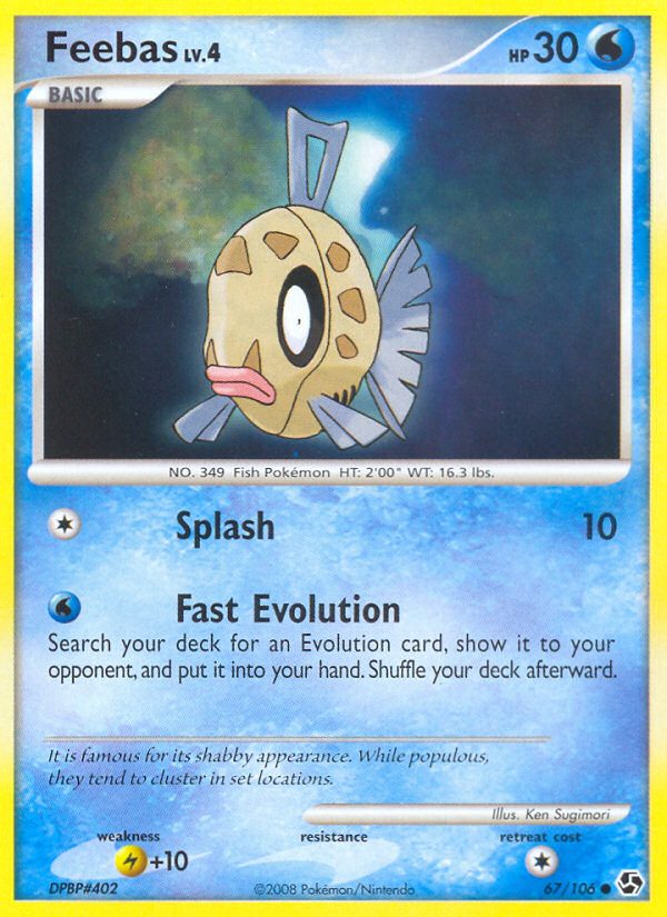 Feebas (67/106) [Diamond & Pearl: Great Encounters] | Nerdhalla Games