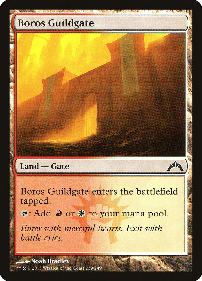 Boros Guildgate [Gatecrash] | Nerdhalla Games