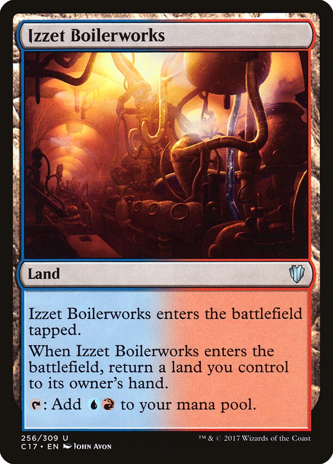 Izzet Boilerworks [Commander 2017] | Nerdhalla Games