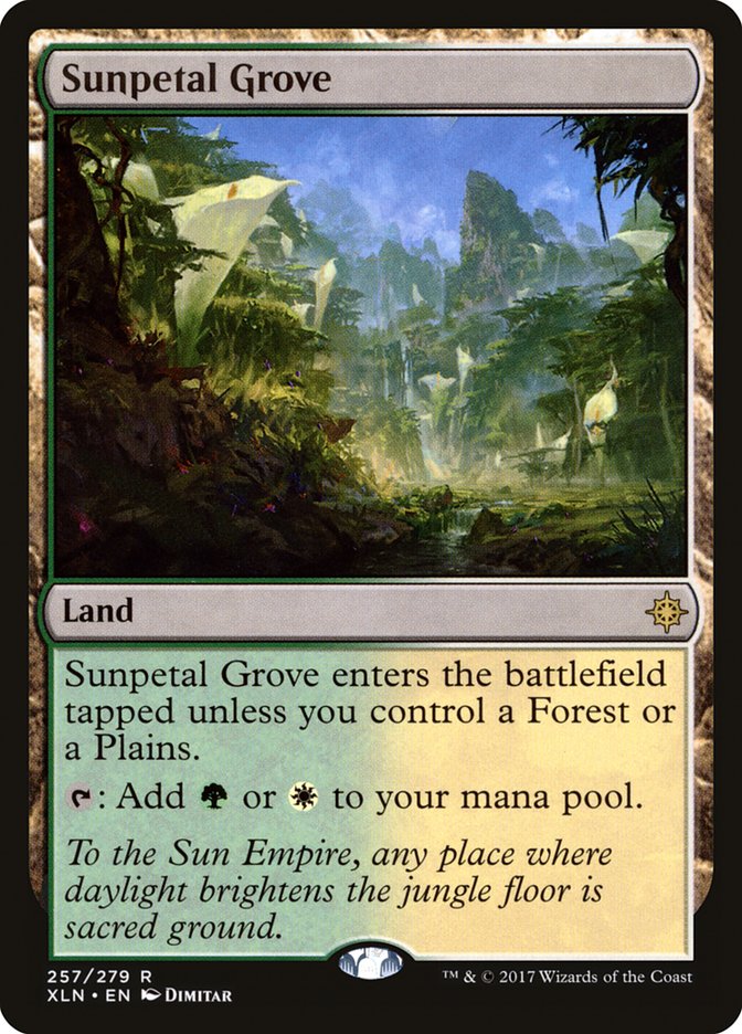 Sunpetal Grove [Ixalan] | Nerdhalla Games