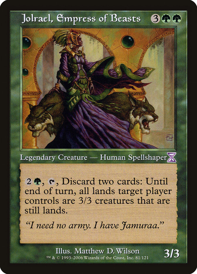 Jolrael, Empress of Beasts [Time Spiral Timeshifted] | Nerdhalla Games