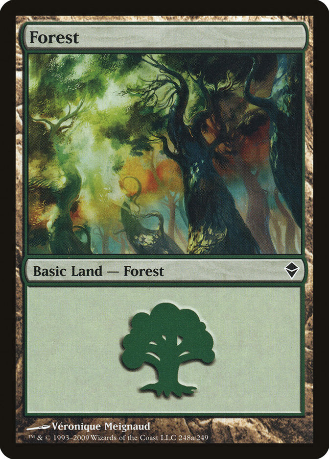 Forest (248a) [Zendikar] | Nerdhalla Games