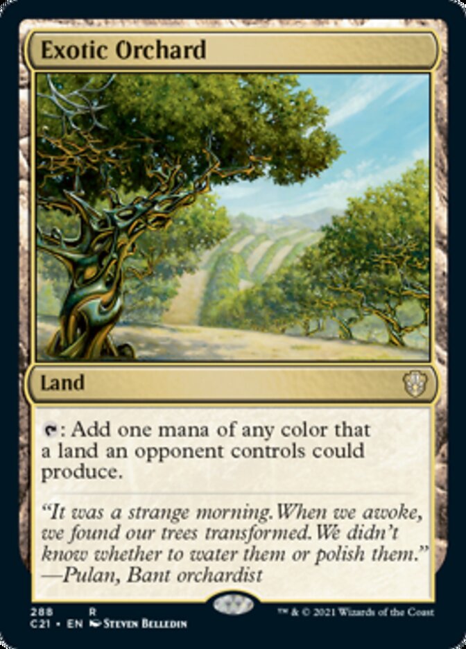 Exotic Orchard [Commander 2021] | Nerdhalla Games