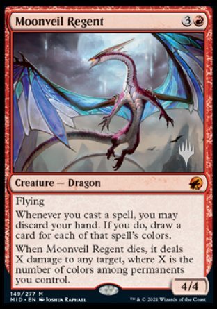 Moonveil Regent (Promo Pack) [Innistrad: Midnight Hunt Promos] | Nerdhalla Games