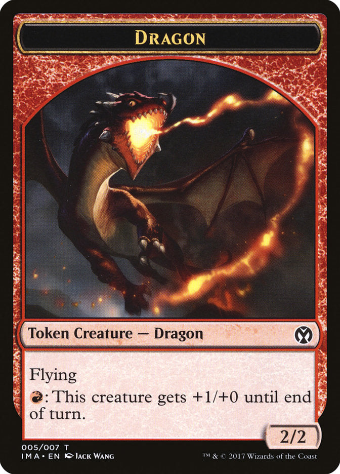 Dragon (005/007) [Iconic Masters Tokens] | Nerdhalla Games