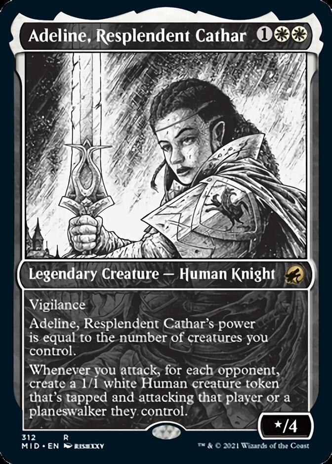 Adeline, Resplendent Cathar (Showcase Eternal Night) [Innistrad: Midnight Hunt] | Nerdhalla Games