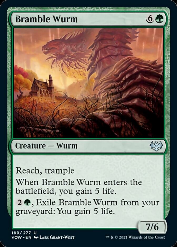 Bramble Wurm [Innistrad: Crimson Vow] | Nerdhalla Games