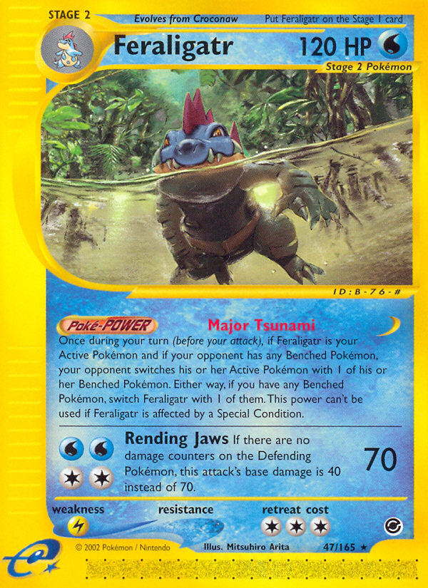 Feraligatr (47/165) [Expedition: Base Set] | Nerdhalla Games