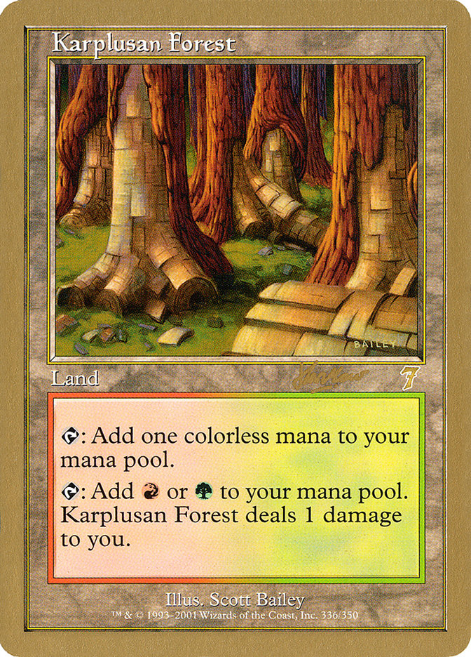 Karplusan Forest (Sim Han How) [World Championship Decks 2002] | Nerdhalla Games