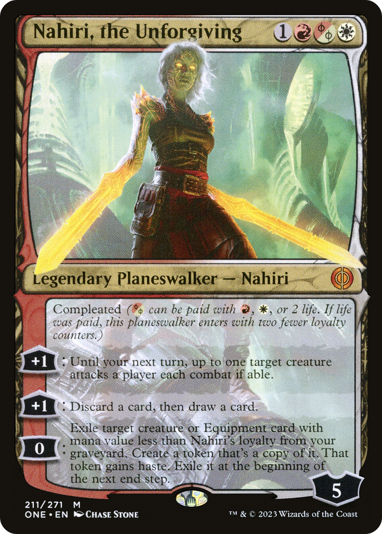 Nahiri, the Unforgiving [Phyrexia: All Will Be One] | Nerdhalla Games