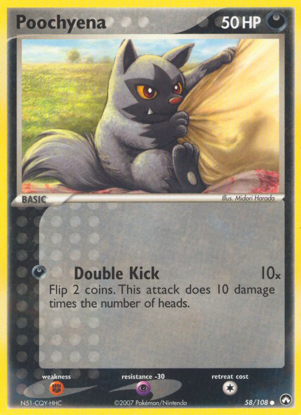 Poochyena (58/108) [EX: Power Keepers] | Nerdhalla Games